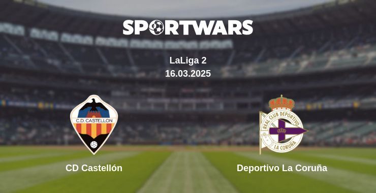 CD Castellón — Deportivo La Coruña watch online broadcast, 16.03.2025