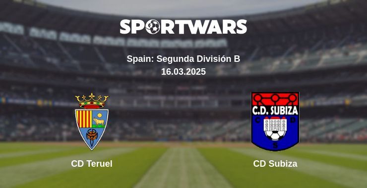 CD Teruel — CD Subiza watch online broadcast, 16.03.2025