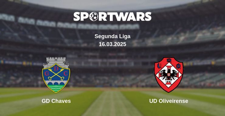 GD Chaves — UD Oliveirense watch online broadcast, 16.03.2025