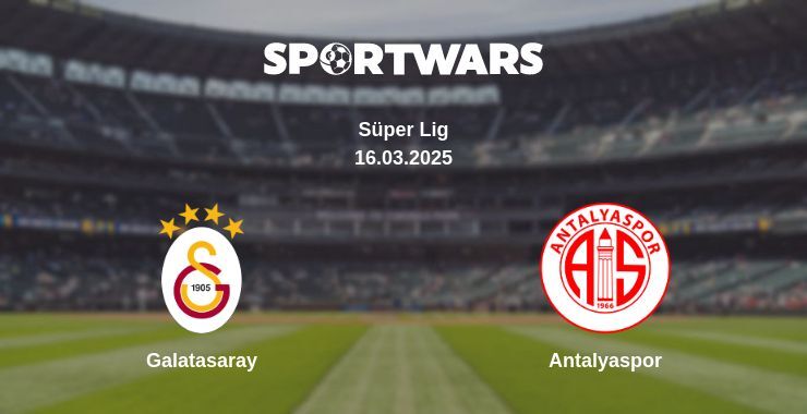 Galatasaray — Antalyaspor watch online broadcast, 16.03.2025