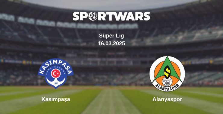 Kasımpaşa — Alanyaspor watch online broadcast, 16.03.2025