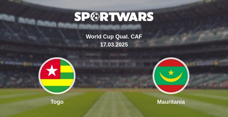 Togo — Mauritania watch online broadcast, 17.03.2025