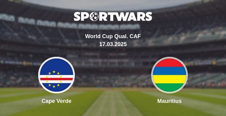 Cape Verde — Mauritius watch online broadcast, 17.03.2025