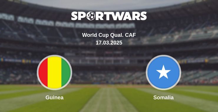 Guinea — Somalia watch online broadcast, 17.03.2025