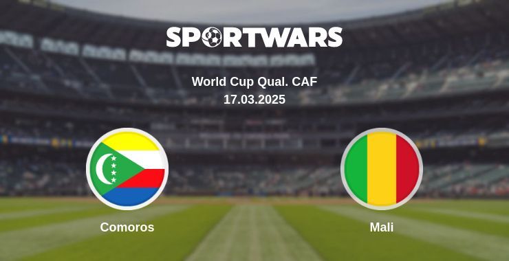 Comoros — Mali watch online broadcast, 17.03.2025