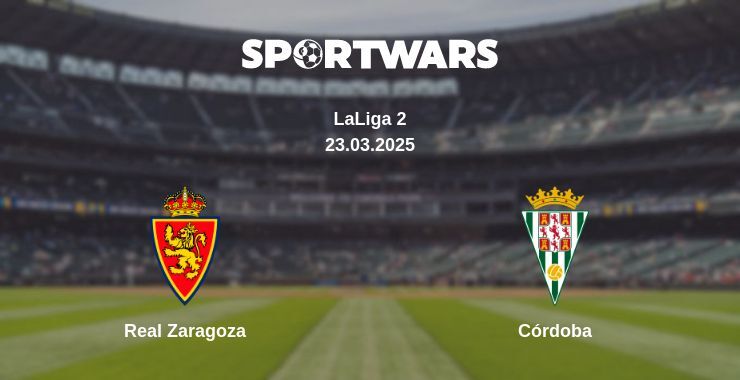 Real Zaragoza — Córdoba watch online broadcast, 23.03.2025