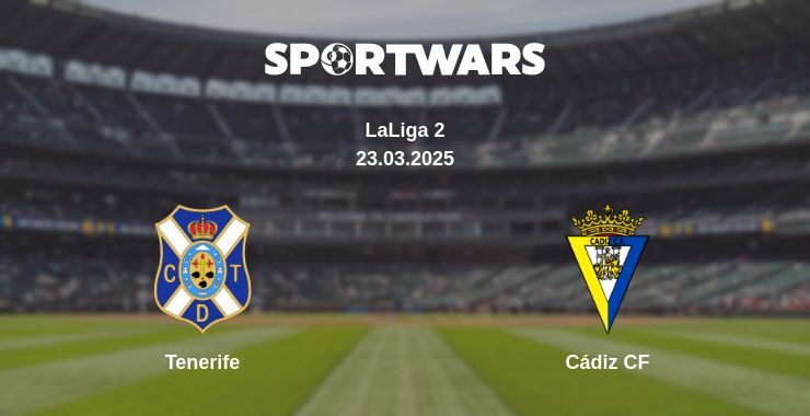 Tenerife — Cádiz CF watch online for free 23.03.2025