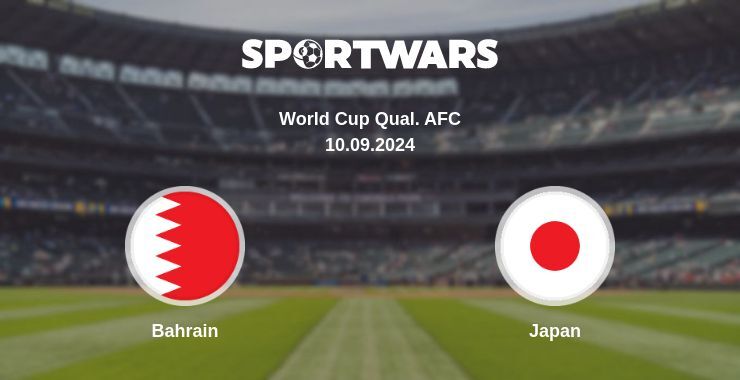 Result of the Bahrain — Japan match, 10.09.2024