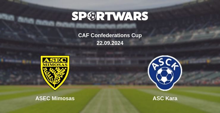 ASEC Mimosas — ASC Kara, where to watch online broadcast