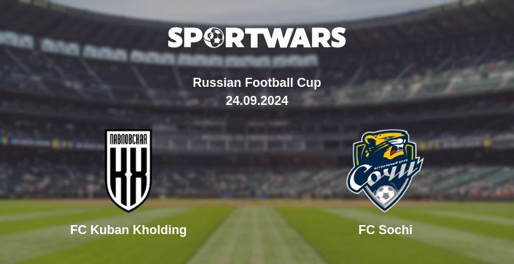 FC Kuban Kholding — FC Sochi, where to watch online broadcast