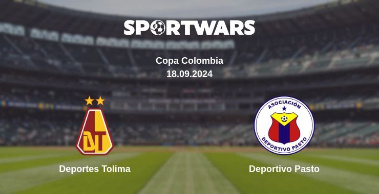 Result of the Deportes Tolima — Deportivo Pasto match, 18.09.2024