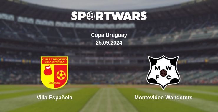 Villa Española — Montevideo Wanderers, where to watch online broadcast