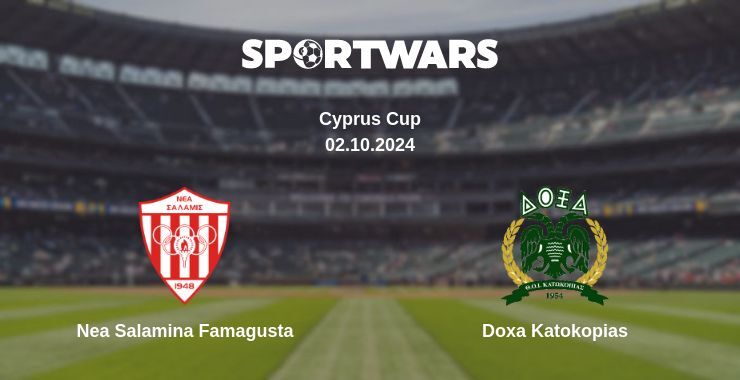 Nea Salamina Famagusta — Doxa Katokopias watch online for free 02.10.2024