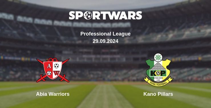 Abia Warriors — Kano Pillars watch online for free 29.09.2024