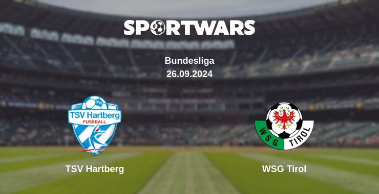 TSV Hartberg — WSG Tirol, where to watch online broadcast