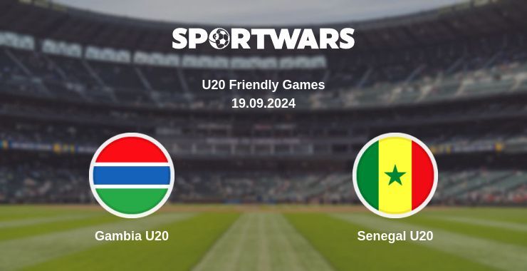 Gambia U20 — Senegal U20 watch online for free 19.09.2024