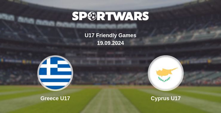 Greece U17 — Cyprus U17 watch online for free 19.09.2024