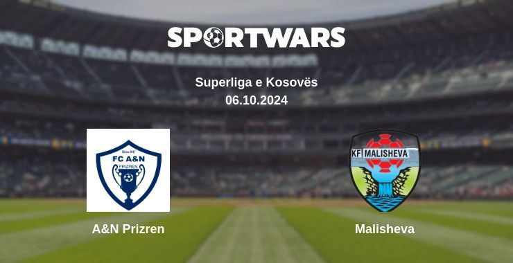 A&N Prizren — Malisheva watch online for free 06.10.2024