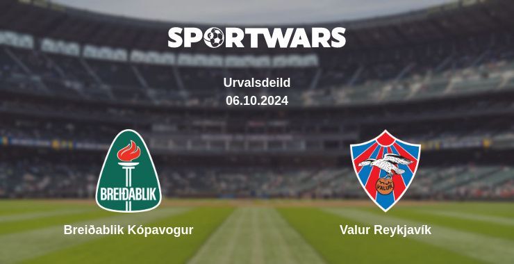 Breiðablik Kópavogur — Valur Reykjavík watch online for free 06.10.2024