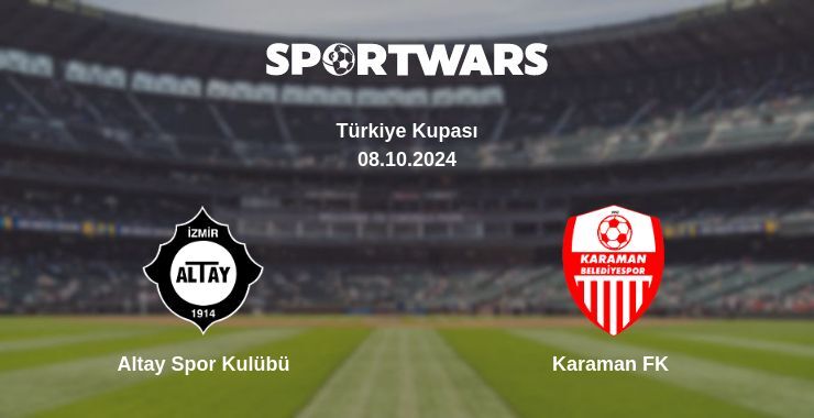 Altay Spor Kulübü — Karaman FK watch online for free 08.10.2024