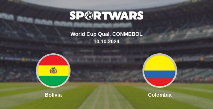 Result of the Bolivia — Colombia match, 10.10.2024