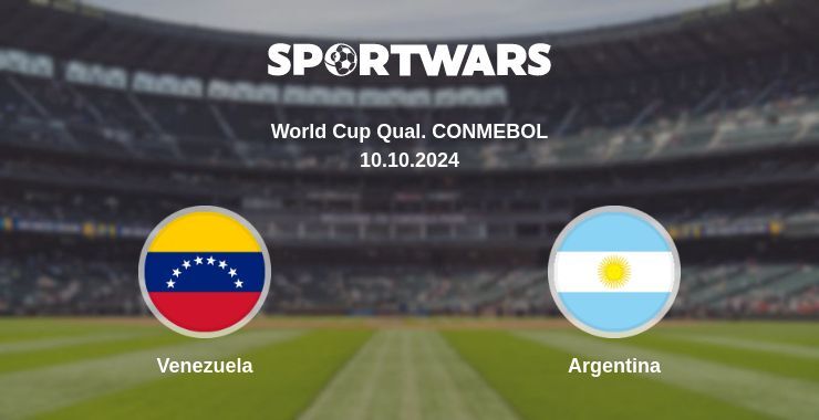 Venezuela — Argentina watch online for free 10.10.2024