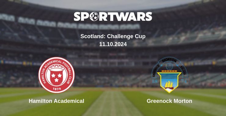 Hamilton Academical — Greenock Morton watch online for free 11.10.2024