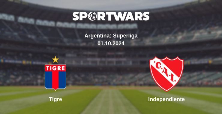 Result of the Tigre — Independiente match, 01.10.2024