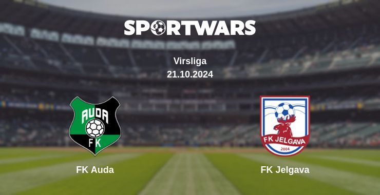 Result of the FK Auda — FK Jelgava match, 21.10.2024