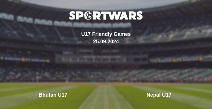 Bhutan U17 — Nepal U17 watch online for free 25.09.2024