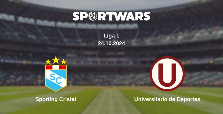 Result of the Sporting Cristal — Universitario de Deportes match, 24.10.2024