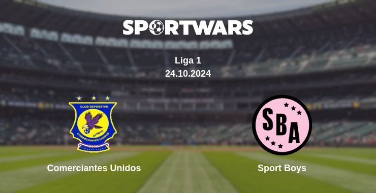 Result of the Comerciantes Unidos — Sport Boys match, 24.10.2024