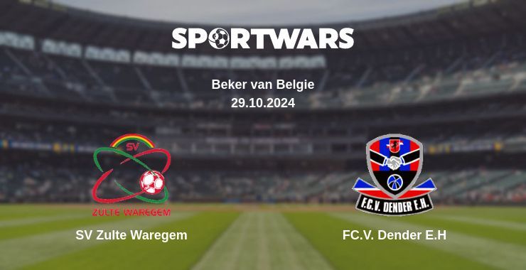 Result of the SV Zulte Waregem — FC.V. Dender E.H match, 29.10.2024