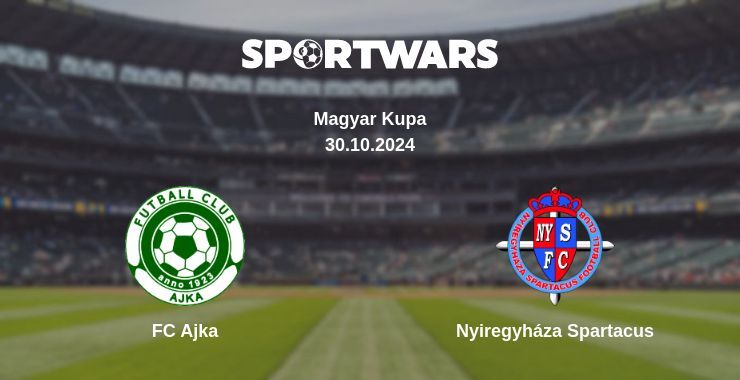 FC Ajka — Nyiregyháza Spartacus watch online for free 30.10.2024