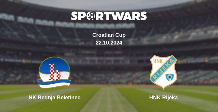 Result of the NK Bednja Beletinec — HNK Rijeka match, 22.10.2024