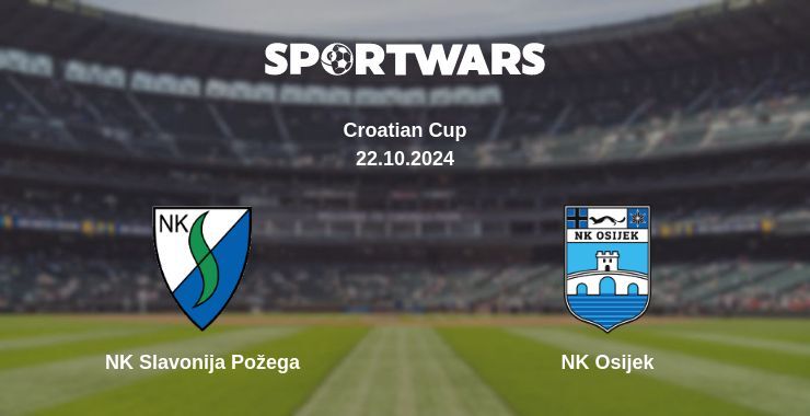 Result of the NK Slavonija Požega — NK Osijek match, 22.10.2024