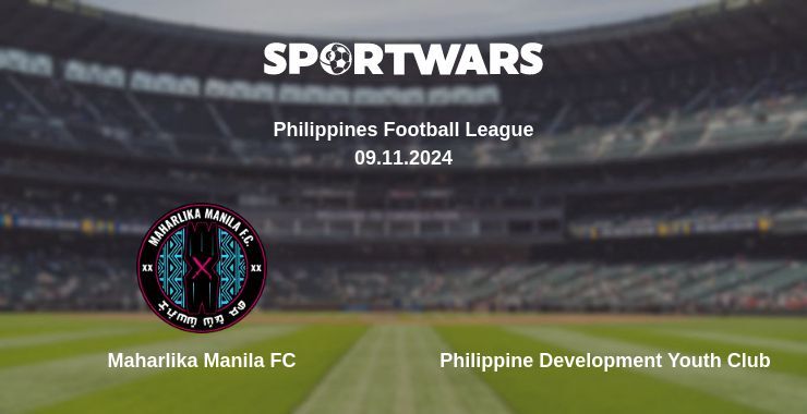 Result of the Maharlika Manila FC — Philippine Development Youth Club match, 09.11.2024