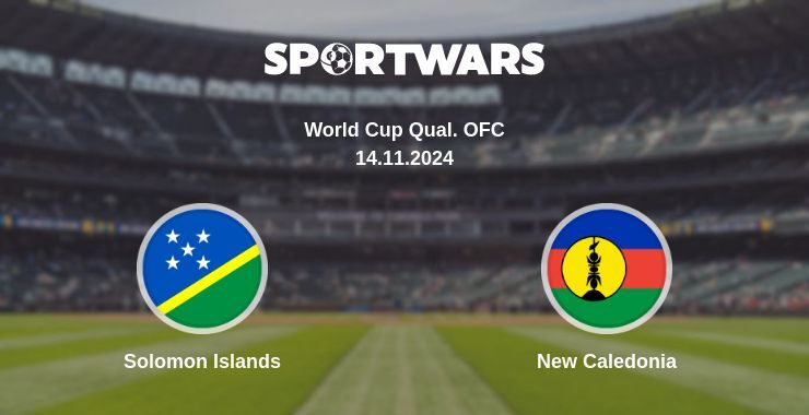 Result of the Solomon Islands — New Caledonia match, 14.11.2024