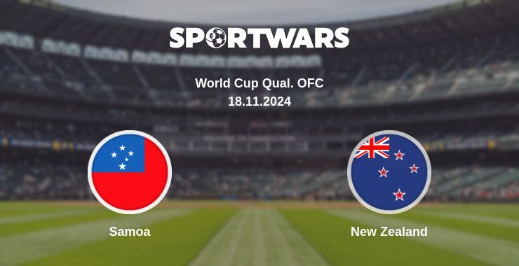 Result of the Samoa — New Zealand match, 18.11.2024