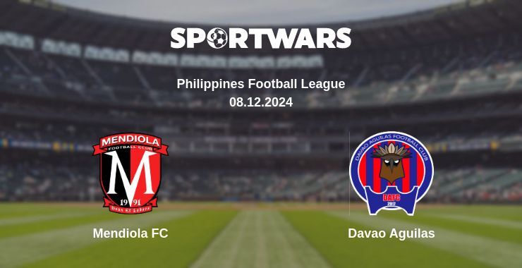 Mendiola FC — Davao Aguilas watch online broadcast, 08.12.2024