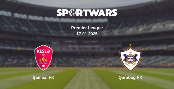 Şamaxi FK — Qarabağ FK watch online broadcast, 17.01.2025