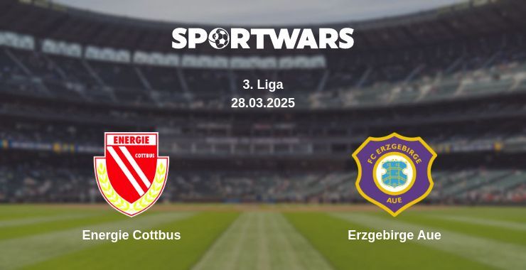 Energie Cottbus — Erzgebirge Aue watch online broadcast, 28.03.2025