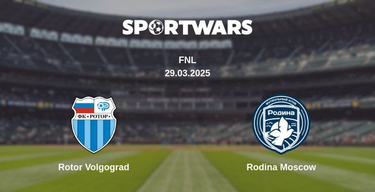 Rotor Volgograd — Rodina Moscow watch online for free 29.03.2025