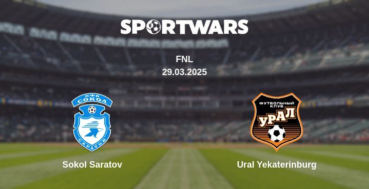 Sokol Saratov — Ural Yekaterinburg watch online broadcast, 29.03.2025