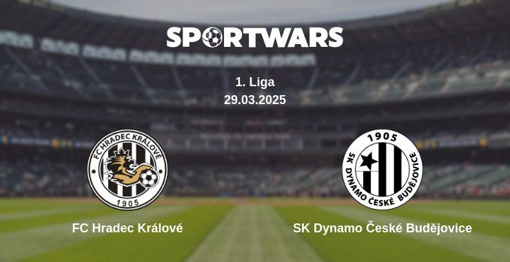 FC Hradec Králové — SK Dynamo České Budějovice watch online broadcast, 29.03.2025