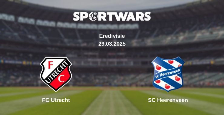 FC Utrecht — SC Heerenveen watch online broadcast, 29.03.2025