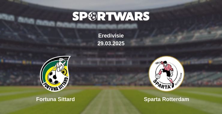 Fortuna Sittard — Sparta Rotterdam watch online broadcast, 29.03.2025