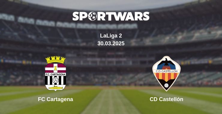 FC Cartagena — CD Castellón watch online broadcast, 30.03.2025