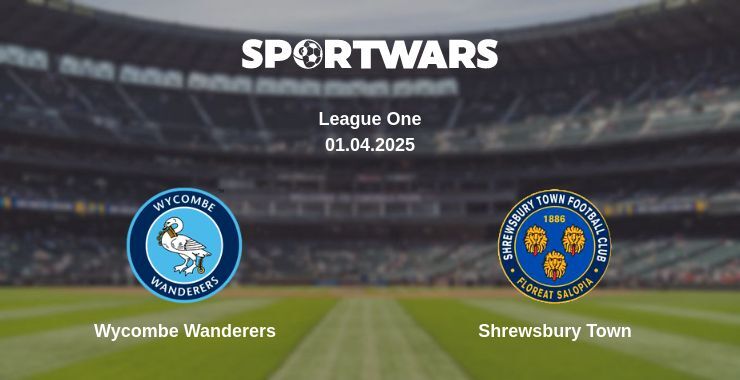 Wycombe Wanderers — Shrewsbury Town watch online broadcast, 01.04.2025