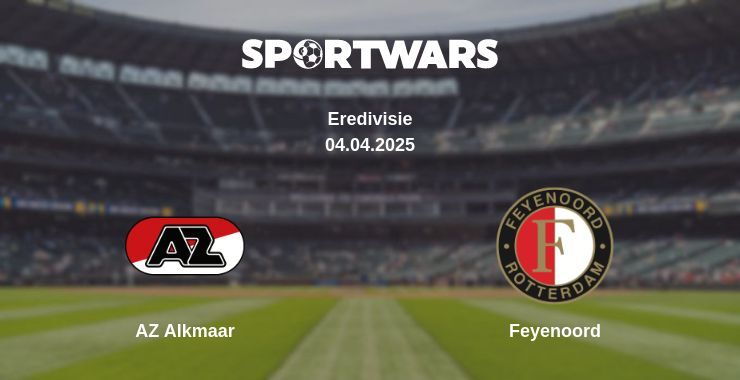 AZ Alkmaar — Feyenoord watch online broadcast, 04.04.2025